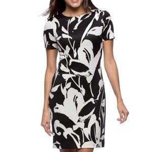 Vince Camuto abstract dress